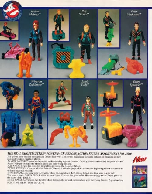 1990 Kenner Toy Fair Catalog Page