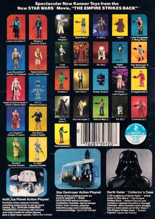 Kenner Cardback
